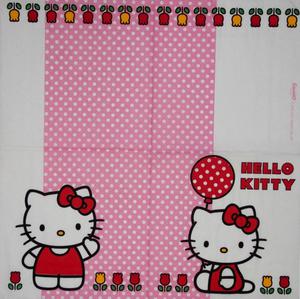 SERWETKA HELLO KITTY - 2869464115