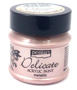 F. AKRYLOWA DELICATE METAL 50 ML PENTART RZOWE ZOTO - 2869464919
