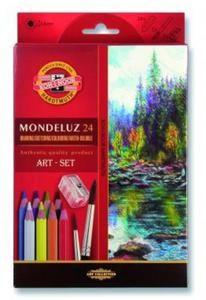 MONDELUZ KREDKI AKWARELOWE KPL. ART 24 KOL NR 3711 - 2869466056