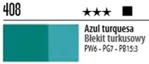 POLYCOLOR 140 ML MAIMERI 408 TURQUOISE BLUE - 2869468256