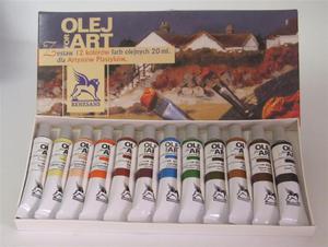 KOMPLET FARB OLEJNYCH OLEJ FOR ART 12 X 20 ML. RENESANS - 2869463988