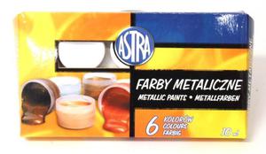 FARBY METALICZNE KPL 6 KOLORW ASTRA - 2869464000