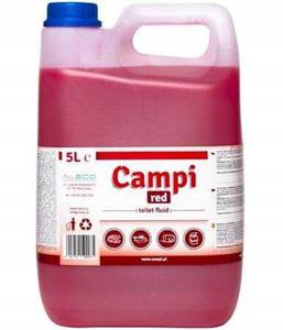 Campi Red do wc turystycznych przenonych 5l pyn do toalet kempingowych - 2866066549