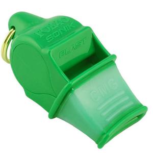 Gwizdek Fox 40 CMG Sonik Blast ze sznurkiem, kolor zielony - 2871404210