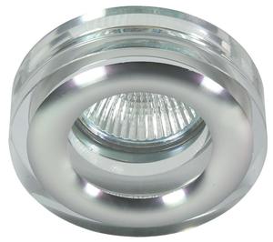 CANDELLUX OPRAWA STROPOWA DEKORACYJNA OKRGA SK-81 CH/TR MR16 1X50W CHROM TRANSPARENT Rabaty do 18% na cae zamwienie ! - 2867467594