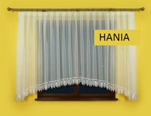 HANIA Firanka woalowa z gipiur rozmiar 150x400 cm - 2833461986