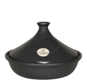 Emile Henry TAGINE Ceramiczne Naczynie do Gotowania 25 cm - Czarne - 2861534212