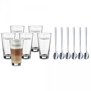 Wmf BARISTA Szklanki + yeczki do Kawy Latte 280 ml 6 Szt. - 2871072846