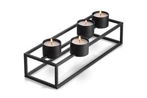 Philippi CUBO wiecznik Tealight i Podgrzewacz 2w1 - 2835791657