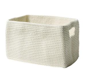 ZONE Denmark BASKET Organizer - Kosz do Przechowywania 22 cm Biay - 2864300299