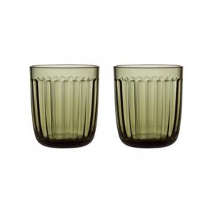 Iittala RAAMI Szklanki do Napojw 260 ml 2 Szt. Zielone - 2877728223