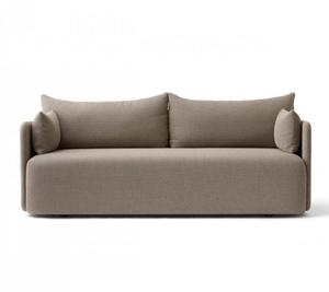 Menu OFFSET Sofa Podwjna - Tkanina Kvadrat Odcie Beowy - 2861537783