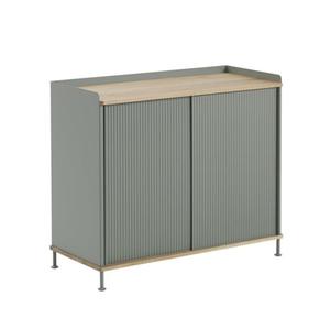 Muuto ENFOLD Komoda Wysoka 94 cm Zielona Dusty Green - 2861539183