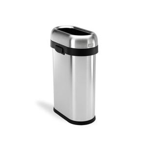 simplehuman OPEN SLIM Kosz na mieci 50 l Otwarty - 2861540286