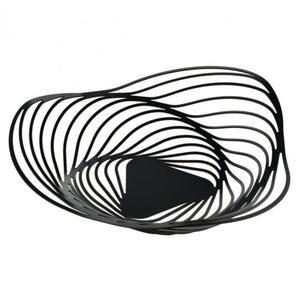 Alessi TRINITY Kosz - Patera na Owoce 43 cm Czarna - 2861540652