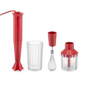 Alessi PLISSE Blender Rczny + Akcesoria - Czerwony - 2861542034