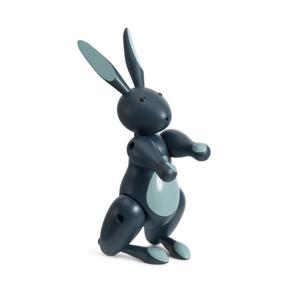 Kay Bojesen RABBIT Drewniana Figurka - Krlik - Niebieski - 2861542288