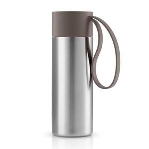 Eva Solo TO GO CUP Kubek Termiczny z Uchwytem - Taupe - 2861542434