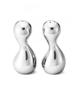 Georg Jensen COBRA Stalowa Solniczka i Pieprzniczka - 2861542621