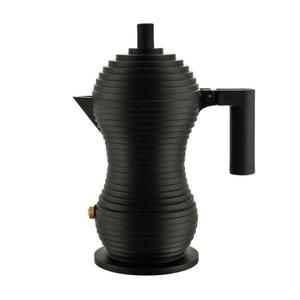 Alessi PULCINA Kawiarka - Zaparzacz do Espresso 300 ml - Czarna - 2861542978