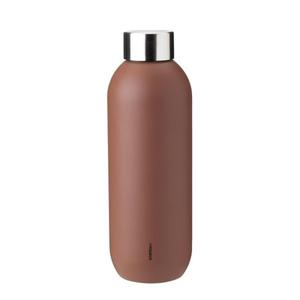 Stelton KEEP COOL Stalowa Butelka do Wody 600 ml Ceglana - 2864300387