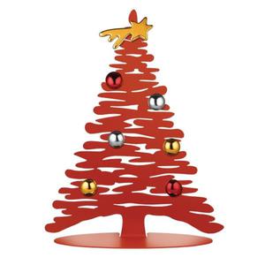 Alessi BARK Stalowa Choinka witeczna 45 cm Czerwona - 2865138760