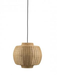 Villa Collection VILNA Lampa Wiszca Rattanowa 40 cm Naturalna - 2870574728