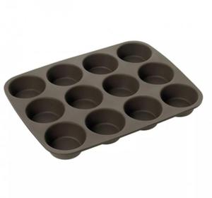 Lurch FLEXI FORM Silikonowa Forma do Muffinkw / Brzowa - 2870930466