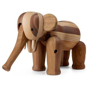 Kay Bojesen ELEPHANT Dekoracja - Figurka Drewniana So / Edycja Jubileuszowa - 2872954741