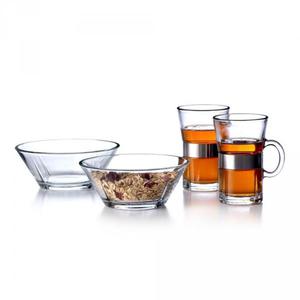 Rosendahl GRAND CRU Szklanki do Herbaty, Kawy + 2 Miski Szklane - Zestaw 4 El. - 2833030745
