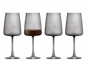 Lyngby Glas ZERO Kieliszki do Czerwonego Wina 540 ml 4 Szt. / Szare - 2875890027