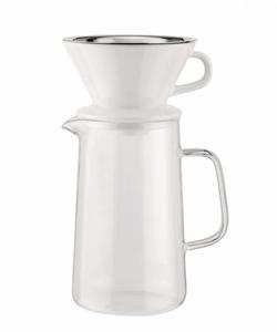 Alessi COFFEE Dzbanek - Karafka z Filtrem do Parzenia Kawy w Stylu Slow Coffee - 2876602424