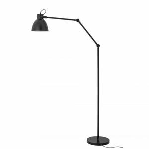 Bloomingville BARCA Industrialna Lampa Podogowa 165 cm / Czarna - 2876727035