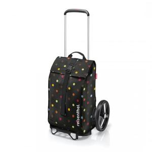 Reisenthel CITYCRUISER Wzek na Zakupy / Dots - Czarny w Kolorowe Kropki - 2877840989