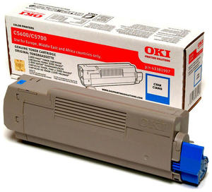 Orygina Toner Oki do C5600/5700 | 2 000 str. | cyan - 2850335401