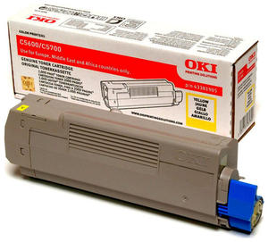 Orygina Toner Oki do C5600/5700 | 2 000 str. | yellow - 2850335403