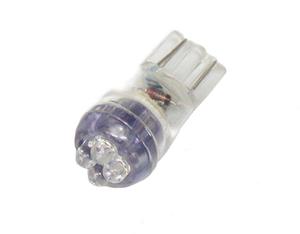 Dioda LED samochodowa 10mm UV 4 LED 12V 194-4UV - 2060686422