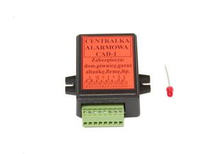 CENTRALKA ALARM CAD-1 ZABEZPIECZ DOM PIWNICE GARA - 2060686674