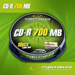 Pyta CD-R Esperanza 700MB bez opakowania - 2060688809