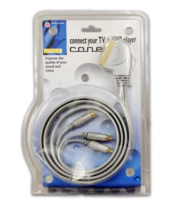 Kabel Euro 2 x RCA   SVHS HQ 1.5m - 2060689010