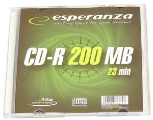 Pyta CD-R Mini Disc Esperanza 200mb 23min 8cm w pudeku - 2060689100
