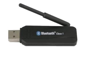 Bluetooth niebieski z antenk