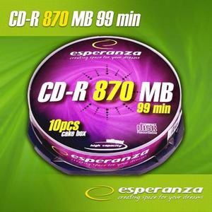 Pyta CD-R 870mb Esperanza bez opakowania - 2060690137