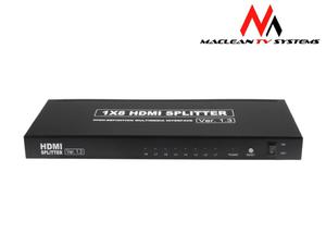 Rozganik spliter HDMI 1 wejcie 8 wyj