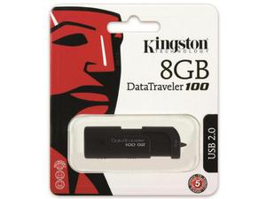 Pendrive 8gb Dt100g2 Kingston - 2060690597