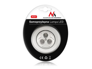 Lampa samoprzylepna 3xLED MCE01 na baterie 3xAAA - 2060690730