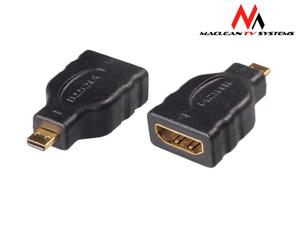 Adapter microHDMI - HDMI  Maclean MCTV-600  polybag - 2060692175