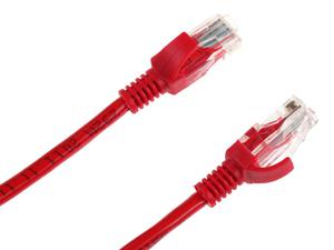 Przewd, kabel patchcord UTP 5e wtyk-wtyk 10m czerwony Intex - 2060692687
