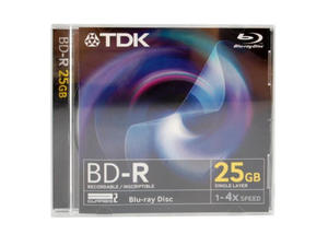 Pyta BD-R TDK Blu-ray 25GB w pudeku TDK - 2060692773