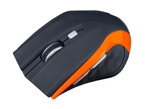 Mysz optyczna bezprzewodowa WM5 czarno-pomaraczowa Modecom - 2060693646
